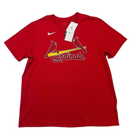 Nike St Louis Cardinals Shirt Mens XL Red 27 Tyler O'Neill MLB Baseball NWT - Picture 2 of 11